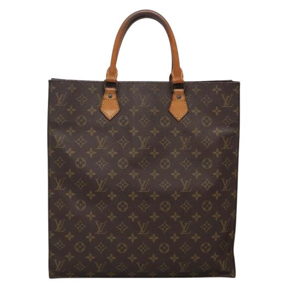 LOUIS VUITTON Monogram Sac Plat Hand Bag M51140 - Picture 3 of 11